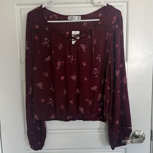 Hollister Peasant Top